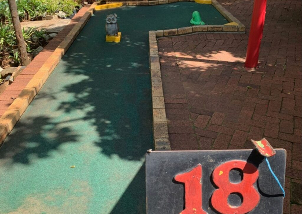 19th Hole putt-putt Pretoria East kiddies parties