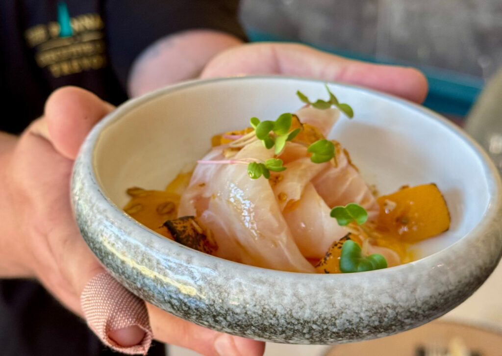 Dining at The Pinnacle in Greenlyn Village Centre, Menlo Park